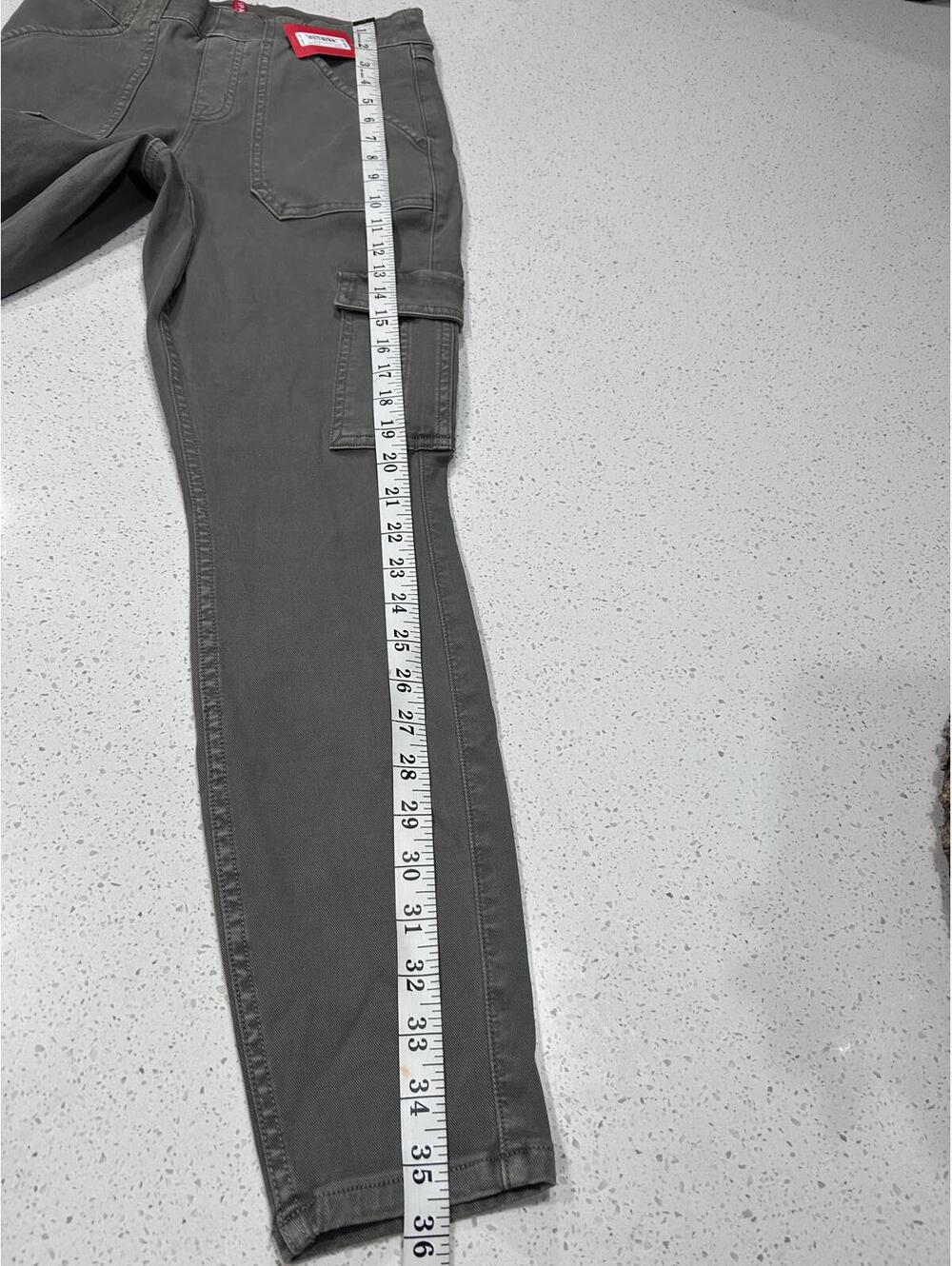 SPANX Stretch Twill Ankle Cargo Pants – Gray Washed - Picture 4 of 9
